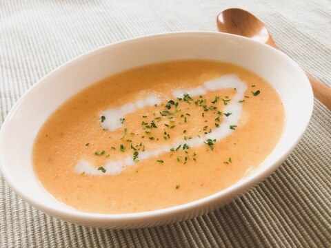 栄養満点！野菜のとろみで＊コーン野菜スープ